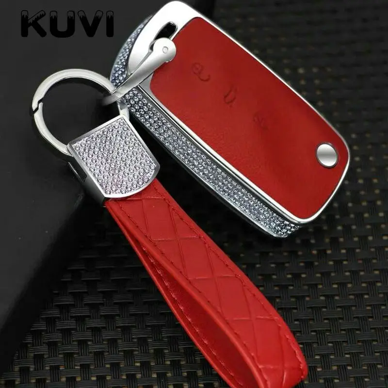 Skórzana obudowa kluczyka do samochodu ze stopu cynku shell fob do VW Golf Bora Jetta POLO GOLF Passat Skoda Octavia A5 Fabia seat ibiza Leon|Etui na kluczyki samochodowe|Samochody i motocykle - Skórzana obudowa kluczyka do samochodu ze stopu cynku shell fob do VW Golf Bora Jetta POLO GOLF Passat Skoda Octavia A5 Fabia seat ibiza Leon|Etui na kluczyki samochodowe|Samochody i motocykle -