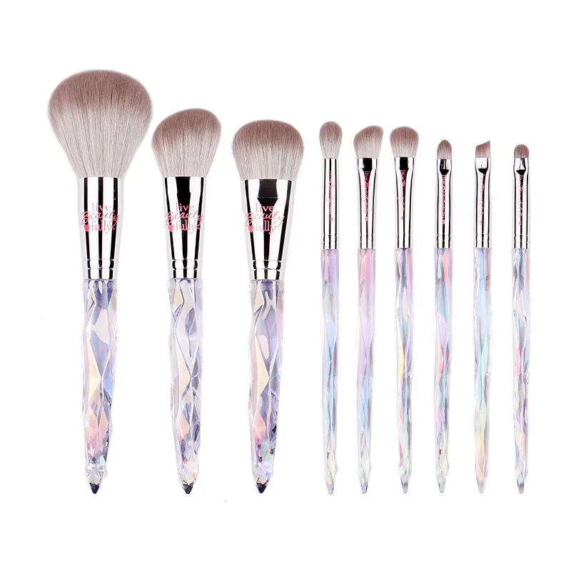 Набор кистей mydelivery New Dazzle Glaze набор 9 шт. Супермягкие синтетические кисти для