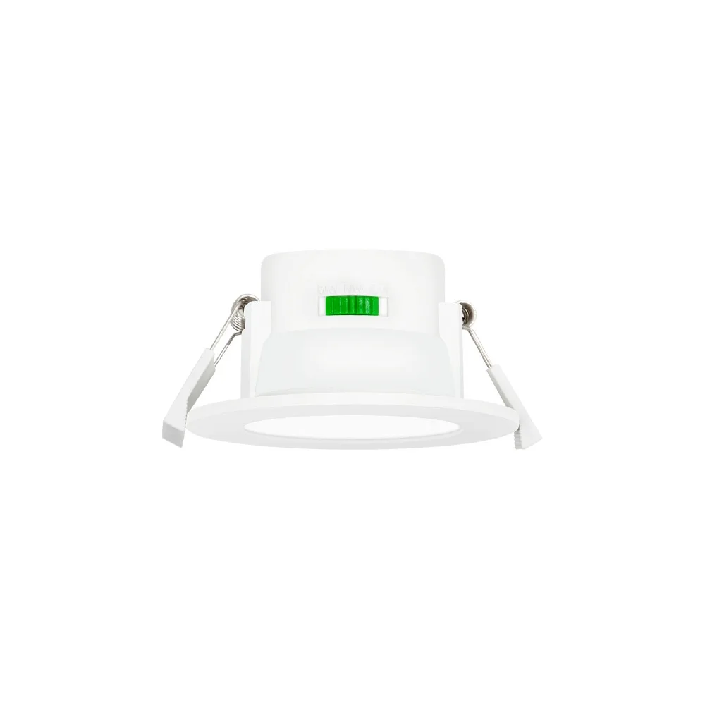 Dimmable 8 Вт Встраиваемый светодиодный светильник потолочная лампа для ванной IP44 освещение доступен выбор цветов 220 В Диаметр отверстия 70-85 мм IP44 6 упаковка