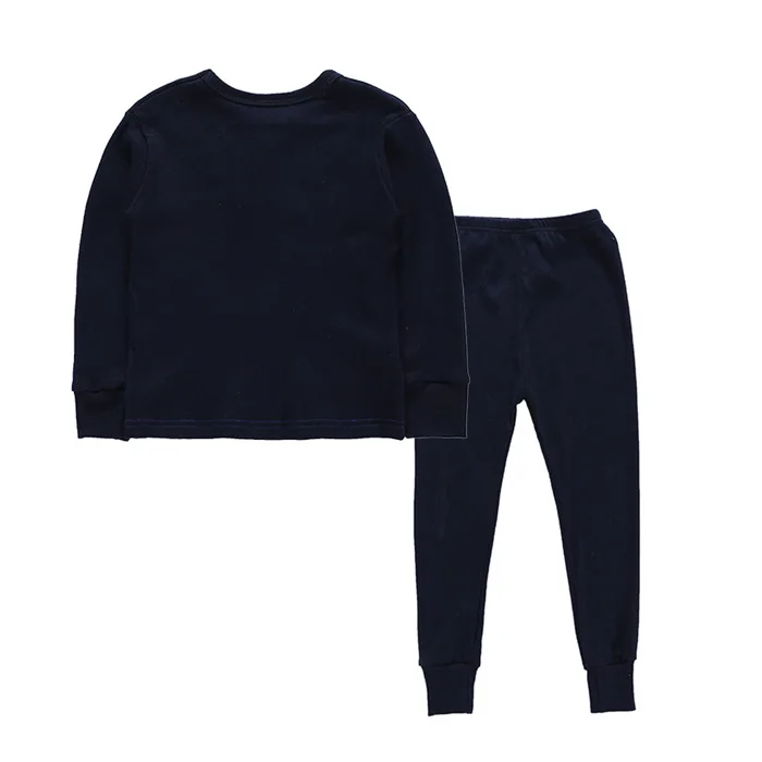 WEPBEL/От 2 до 6 лет комплект хлопковой одежды для маленьких мальчиков и девочек; пижамный комплект; элегантная одежда для сна; домашняя одежда