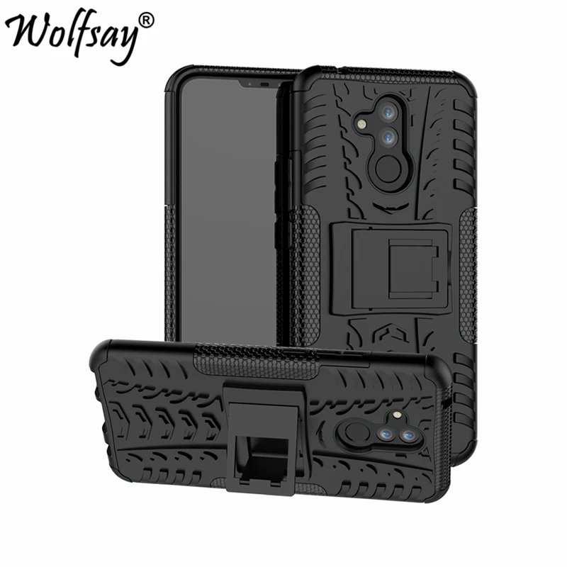 

Case Huawei Mate 20 Lite Cover Soft Rubber & Hard PC Case For Huawei Mate 20 Lite Case Phone Holder fundas Huawei mate 20 Lite