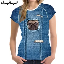 Новинка года; женская футболка с принтом мопса и Совы; женская футболка; Harajuku Kawaii; топы; футболки; Blusa kawaii; футболка для девочек; укороченный топ