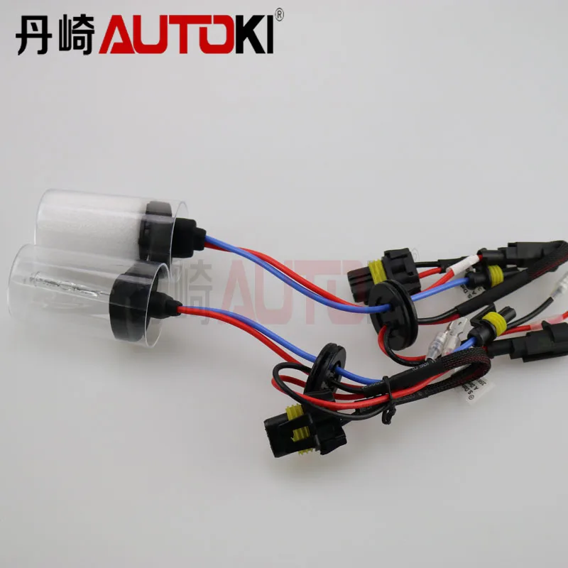 Автоки 2 5 дюйма квадратные CCFL двойные ангельские глазки HID комплект биксеноновых