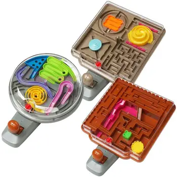 

1 Pcs New 3D Maze Ball Toys Children Pass Puzzle Game Rolling Ball Puzzle Toys Gift For Children Brain Teaser Dropshipping 014