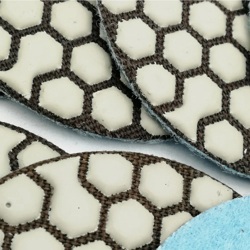 SHDIATOOL 7pcs 3inch #1500 Diamond Dry Polishing Pads Dia 80mm Resin Bond Flexible Sanding Disks For Granite Marble Ceramic