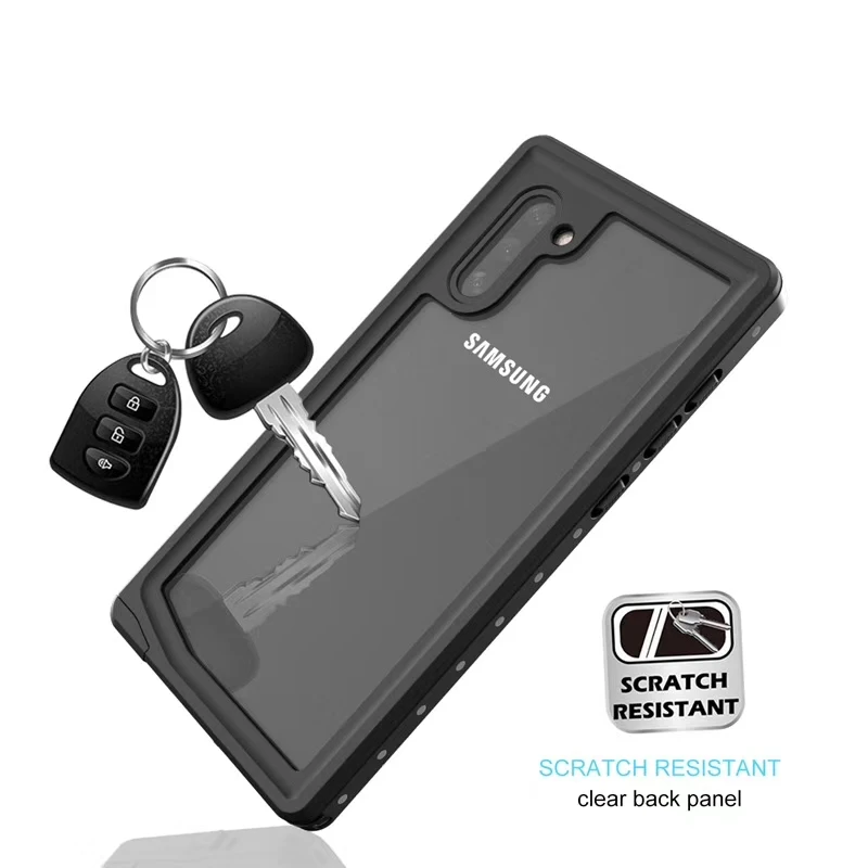 IP68 Примечание 10 Водонепроницаемый PU кожаный флип чехол для Coque samsung Galaxy Note крышка