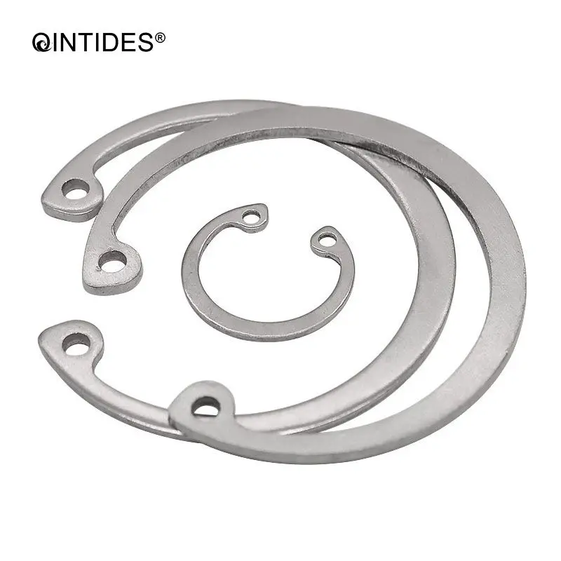QINTIDES M8 M36 Circlips for A hole Retaining ring Bearing hole snap