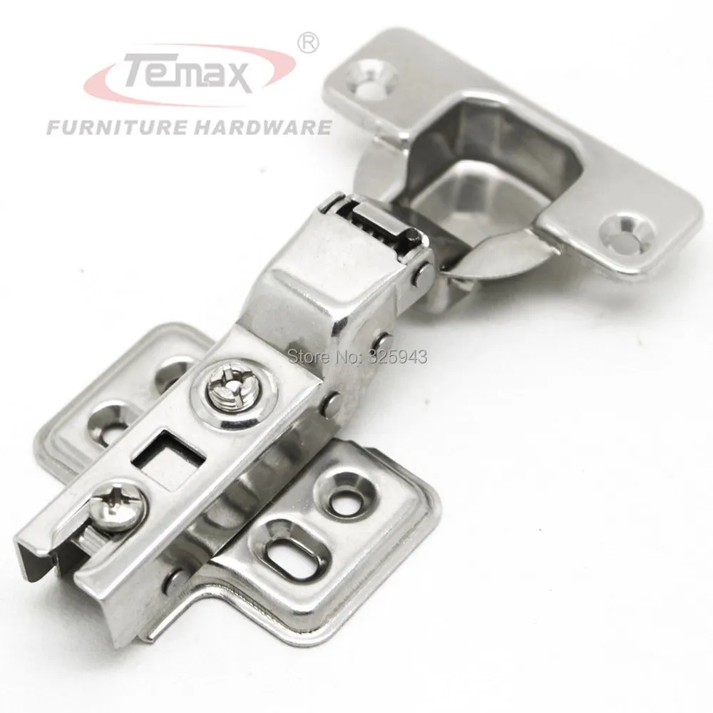 Ss304 Half Overlay Furniture Hardware Hydraulic Br Buffer Kitchen Ss304 Half Overlay Furniture Hardware Hydraulic Br Buffer Kitchen Cabinet Door Hinge Damper Soft Close In Hinges From Home Improvement On