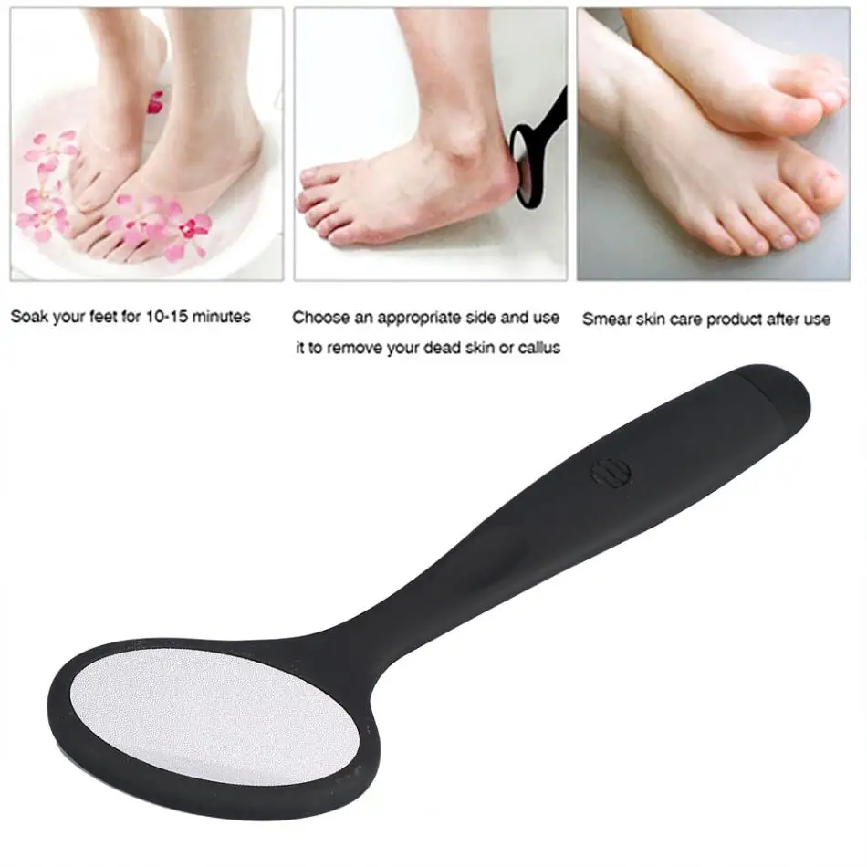 Professional Double Sided Foot Rasp Scrub Dead Skin Grinding Callus