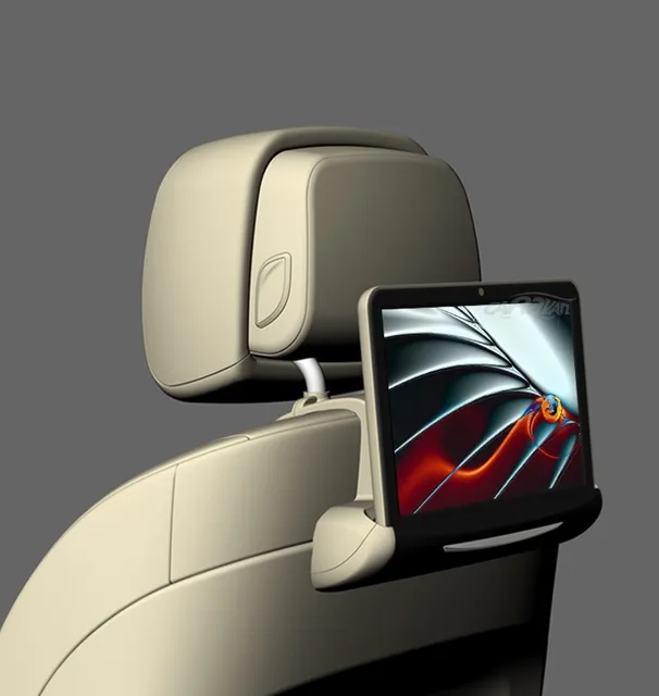 Vroom 2X10'' Digital Android HD car Rearseat back side Touch Screen