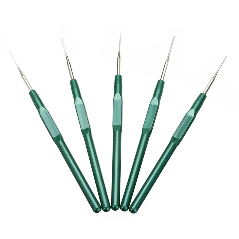 Car Terminal Removal Tool Kit Electrical Wiring Crimp Connector Extractor Puller Release Pin Kit 5pcs