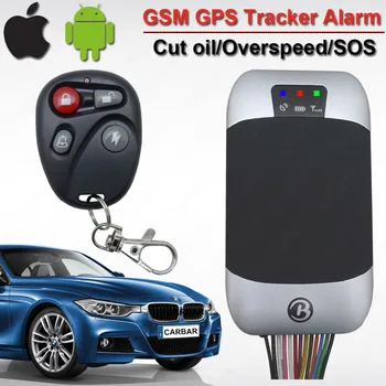 

Car Vehicle GPS GSM Alarm Tracker GPS303G with Remote Conrol Realtime History Records Support ACC Door Open Overspeed Alarm