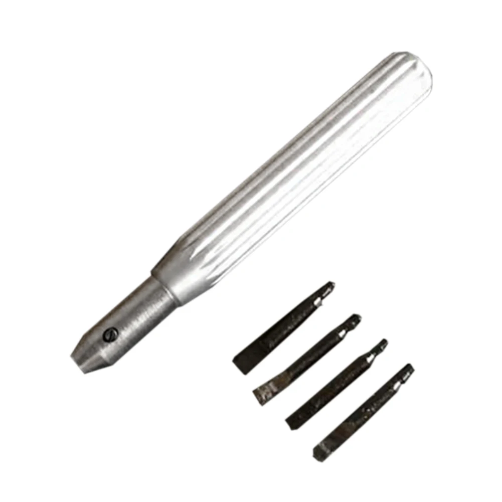

Durable Tube Insert Remover Silver Practical Professional Closer 4 Pins Repair Easy Operate Metal Opener Solid For Rolex Watch