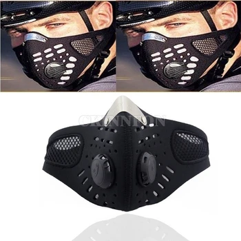 

50Pcs/Lot PM2.5 Activated Carbon Riding Mask Hiking Outdoor Sports Anti-pollution City Cycling Masks 2 Colors Sport