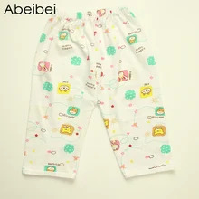 Детские штаны для мальчиков и девочек; трикотажные штаны с принтом с героями мультфильмов; леггинсы с эластичной резинкой на талии для малышей; детская одежда; 3-12 месяцев;