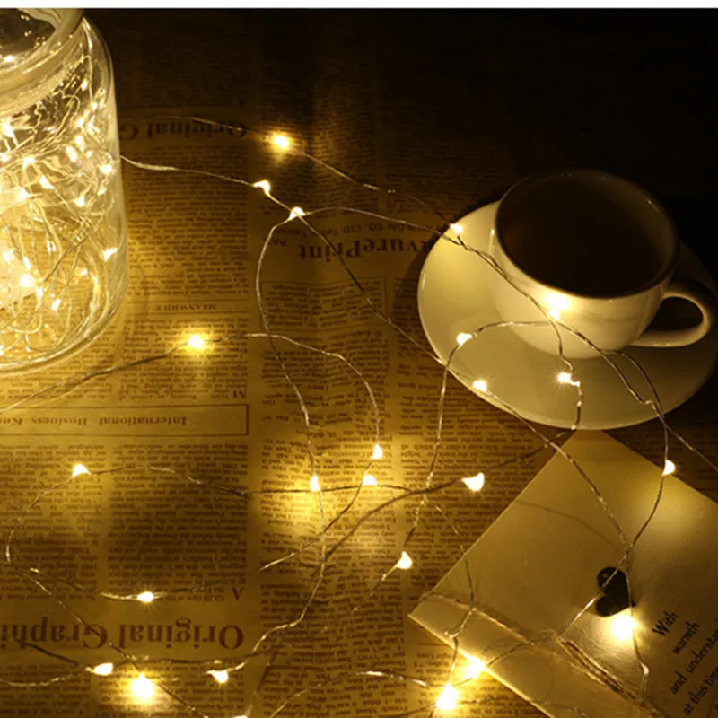 WARM WHITE STRING LIGHTS BATTERY