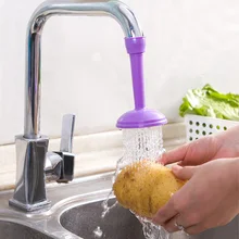 Распродажа 1 шт. переходник для крана вилла кухня экономии воды регулируемый пластиковый кран аксессуары гибкий раковина Краскораспылитель HA