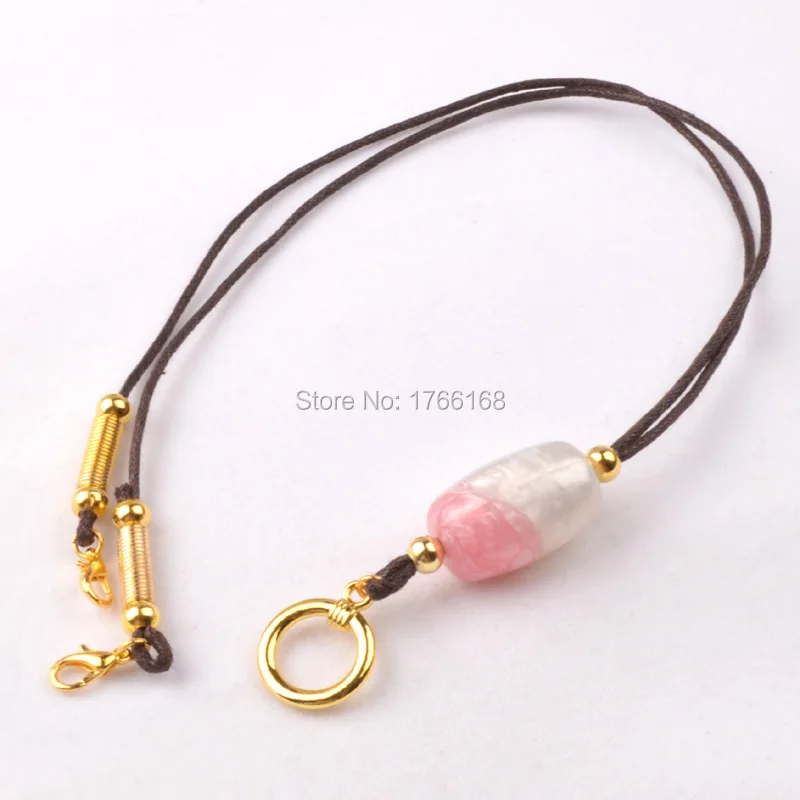 

Pretty Glasses / Sunglasses round metal Pendant leather Necklace Strap Chain Holder loop Freeshipping