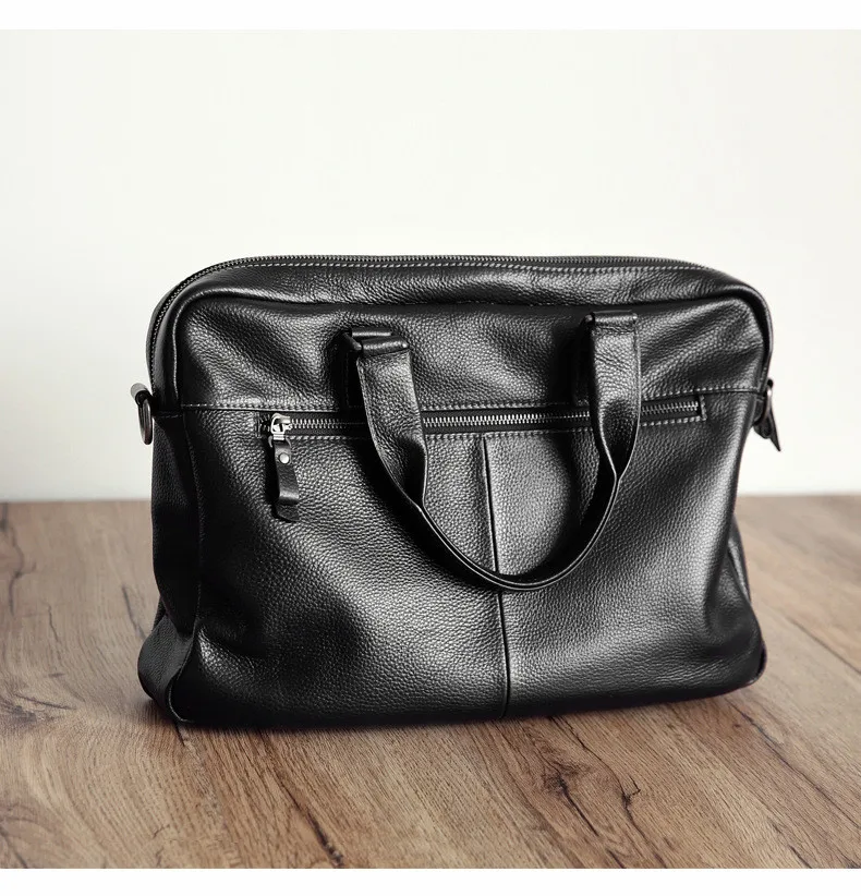 genuine leather briefcase (2)