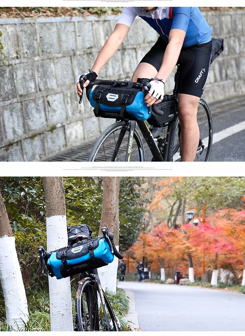 Discount ROSWHEEL Full Waterproof 7L Bicycle Front Bag MTB Cycling Baskets Packing Pannier Bike Accessories Handlebar Bag 15 Discount ROSWHEEL Full Waterproof 7L Bicycle Front Bag MTB Cycling Baskets Packing Pannier Bike Accessories Handlebar Bag 15