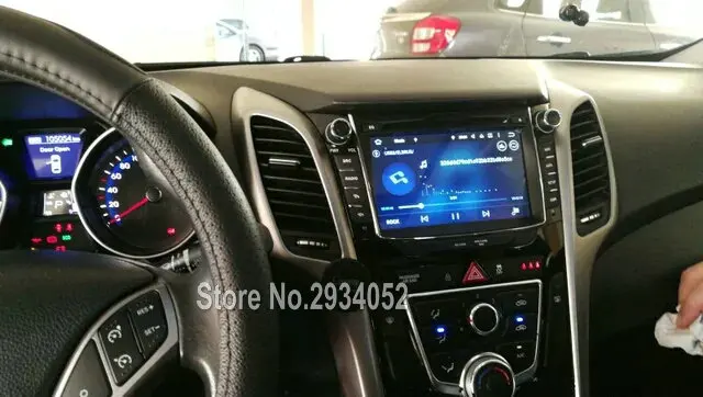 Cheap FOR HYUNDAI i30 2011-2013 Android 8.0 Car DVD player Octa-Core(8Core) 4G RAM 1080P 32GB ROM WIFI gps head device unit stereo 5