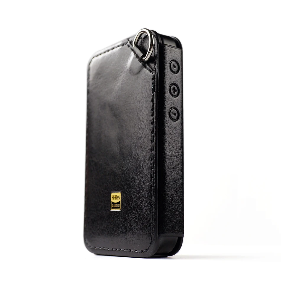 DD C-M6 Leather Case for FiiO M6 Music Player, Hi-res DAP M6 Leather cover.  Black