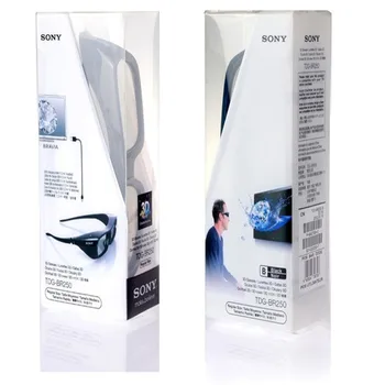 

2pcs X Rechargeable 3D Active Glasses for Sony TDG BR250B BRAVIA HX800 HX909 TV 2010-2012 Active sutter 3D glasses TDG-BR250/B