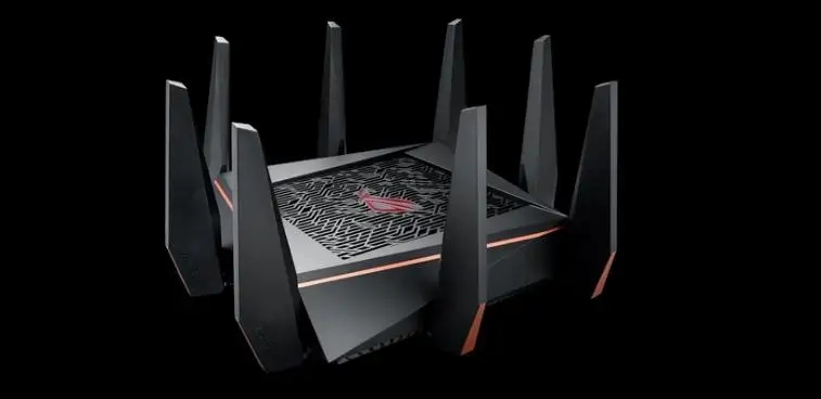  ASUS GT-AC5300 Tri-band WiFi Gaming router for VR and 4K streaming with quad-core processor gaming 