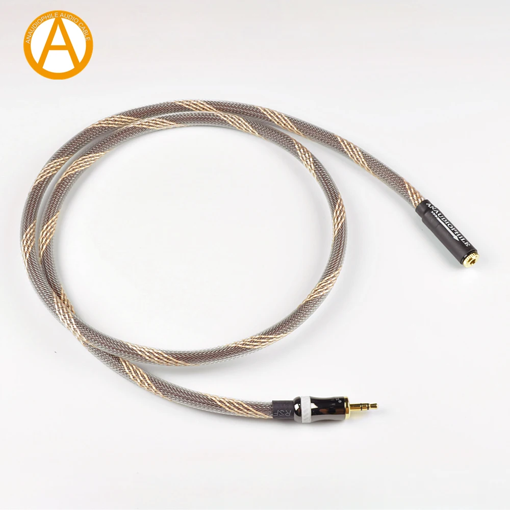 Удлинительный кабель ANAUDIOPHILE 3 5 мм hi-fi Разъем для наушников аудиокабель | Кабели VGA -32937471123
