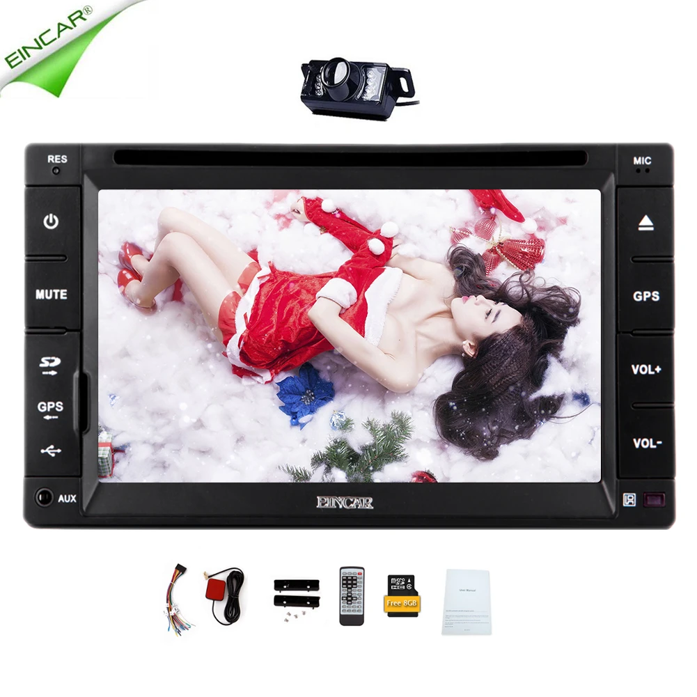 Автомобильный dvd плеер In dash 2DIN 6 2 дюймовый GPS Стерео Авторадио емкостный сенсорный