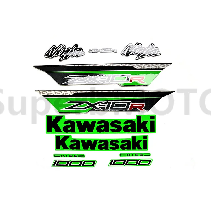 

3M Stickers Decal for Kawasaki Ninja ZX10R ZX-10R 2011 2012 2013 Whole Car Sticker