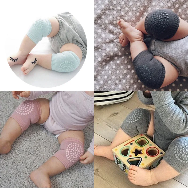 Детские наколенники; Защитные гетры для маленьких мальчиков и девочек; наколенники для малышей; Осенняя защита для безопасности Ползания; Налокотники