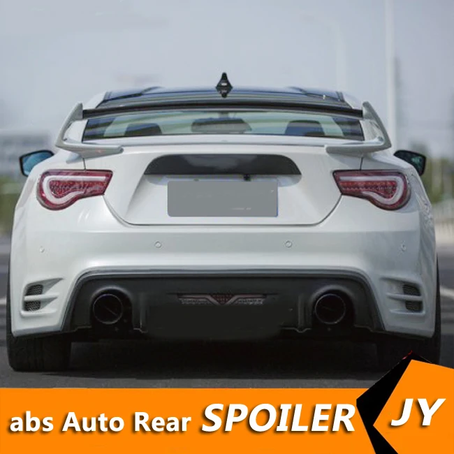 

For TOYOTA GT 86 Spoiler 2013-2017 GT86 Subaru BRZ spoiler ABS Material Car Rear Wing Primer Color Rear Spoiler