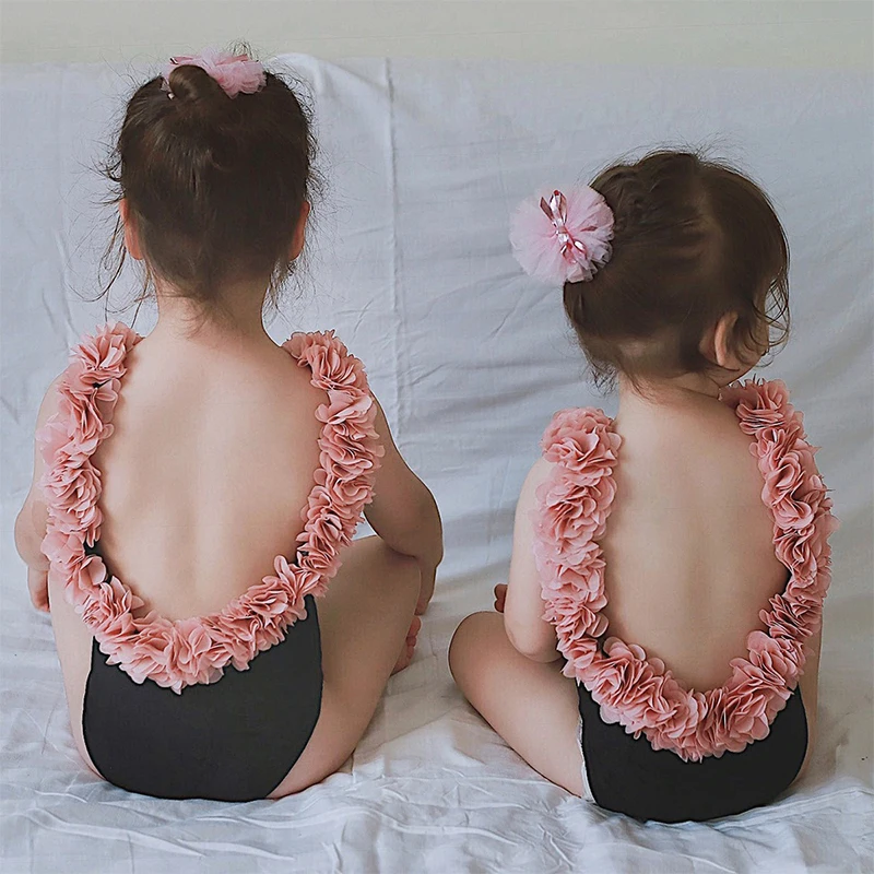 

Girls Swimwear Swimsuit 2019 Newest Hot Holiday Toddler Kids Baby Girls Summer One Piece Lace Bathing Suit Swimming Clothes