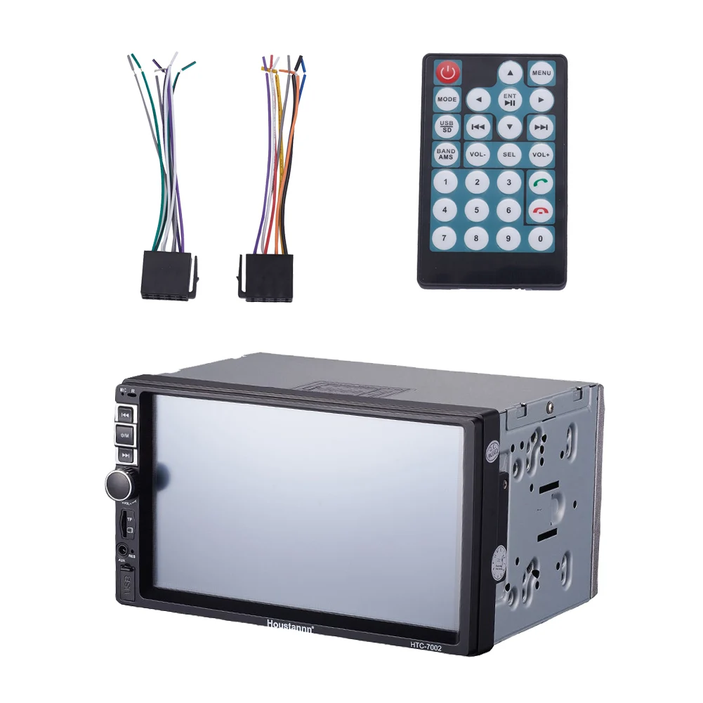 

7 Inch Touchscreen LCD Car Monitor Bluetooth Stereo 2 Din Car Radio Car Video Multimedia Player Rear With USB/SD/FM/AM Audio