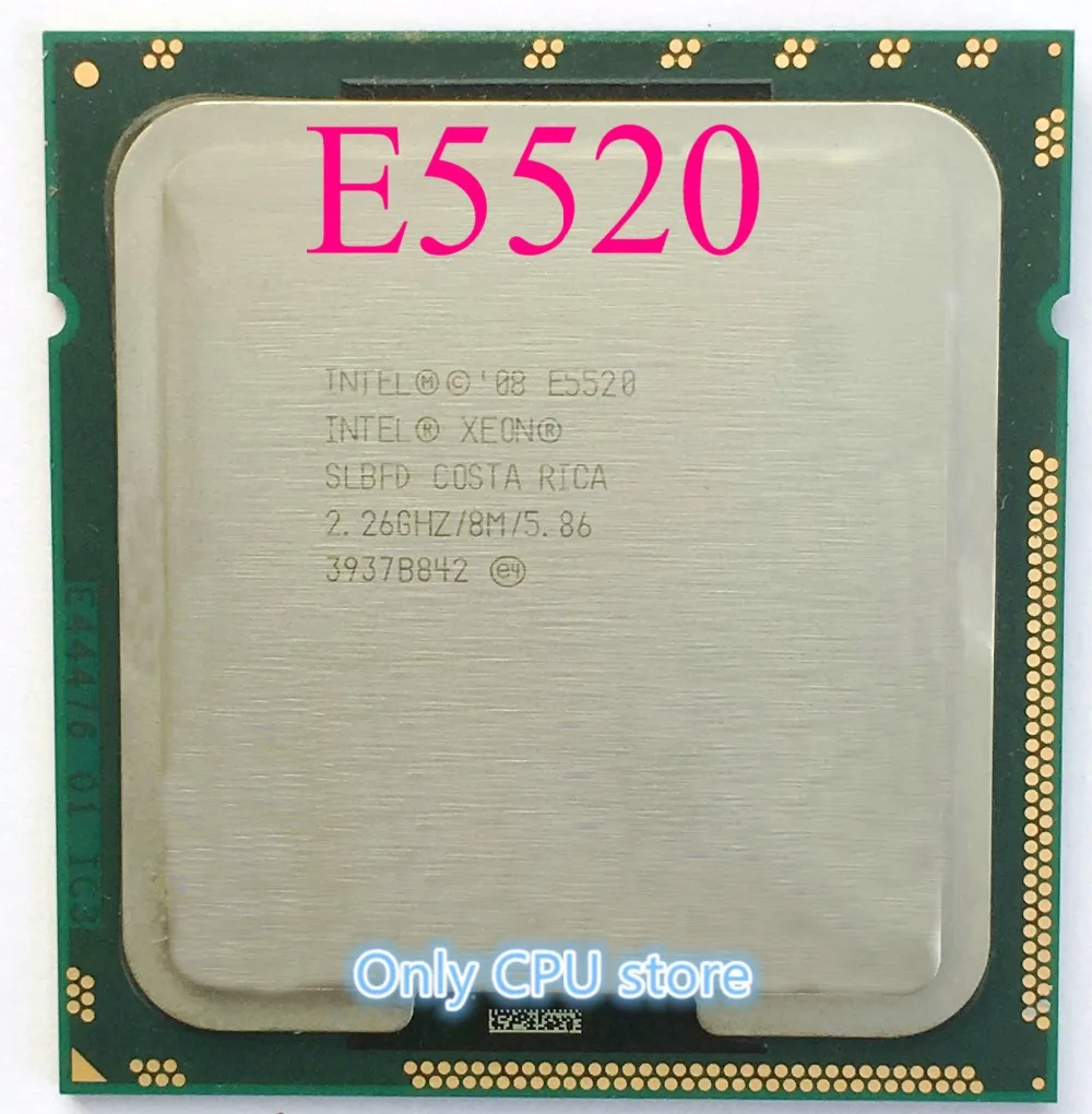 

Original lntel Xeon Quad Core E5520 2.26GHZ/8M CPU SLBFD
