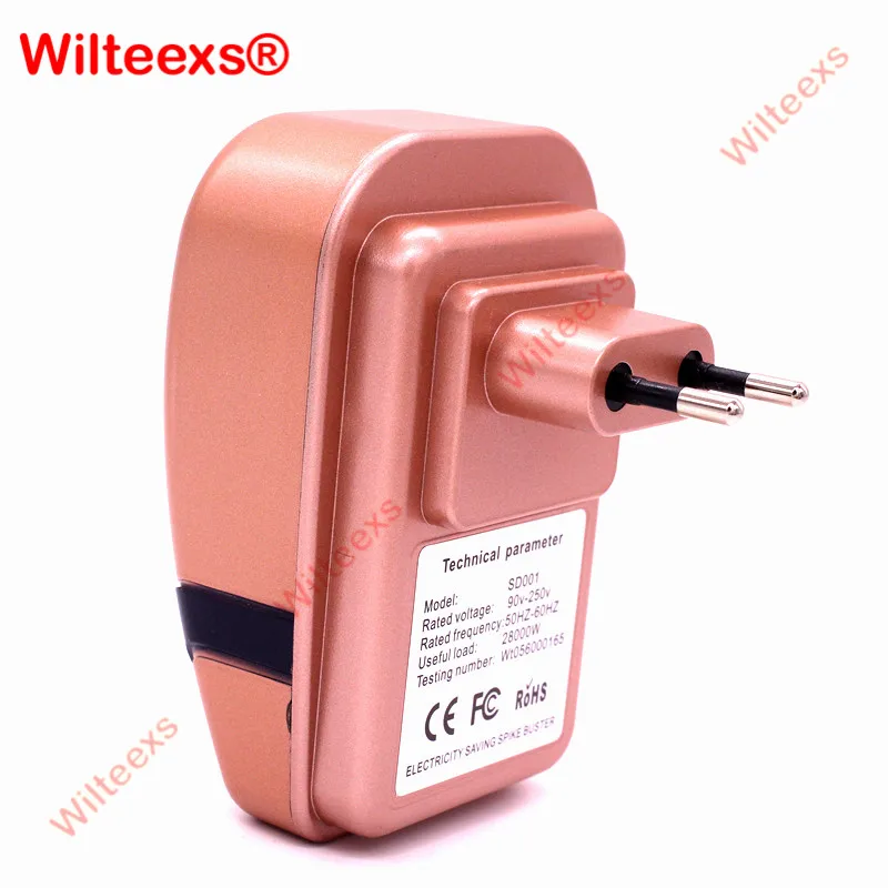 WILTEEXS энергосберегающая коробка 90 V-240 V прибор для экономии электроэнергии коэффициент мощности устройство экономии до 30% Smart EU/UK/US Plug