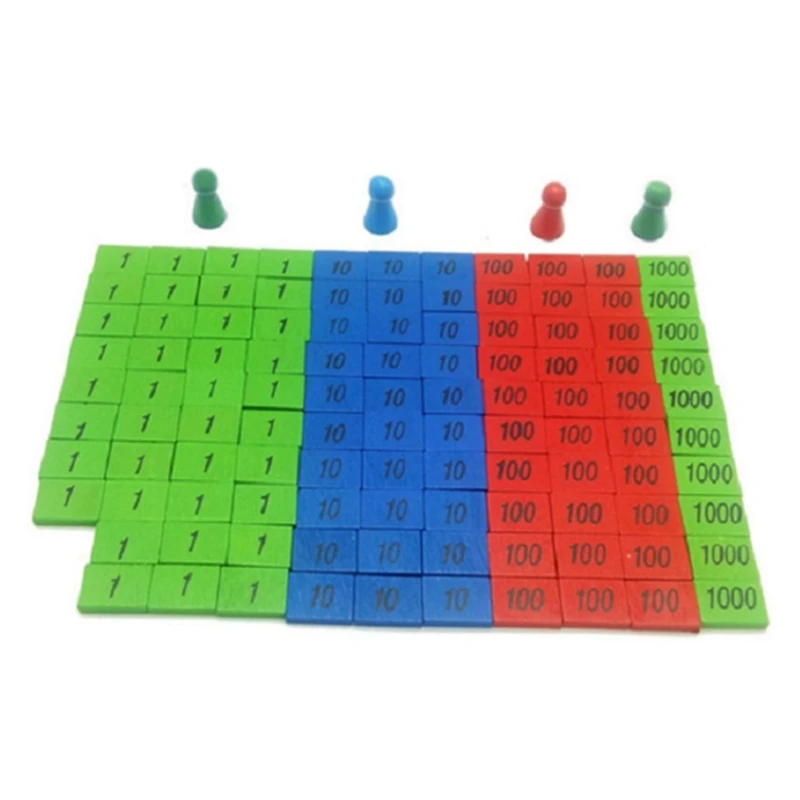 Монтессори Деревянные штампы игры математические игрушки для детей раннего обучения игрушки подарок 328 Акция% 312