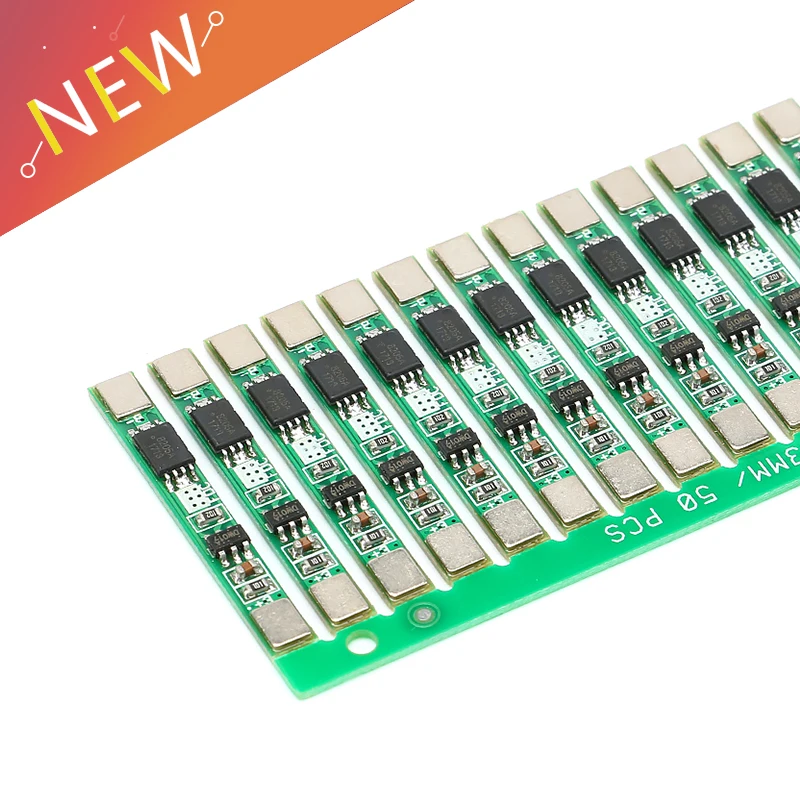 

1PCS/LOT 1S 3.7V 3A li-ion BMS PCM battery protection board pcm for 18650 lithium ion li battery