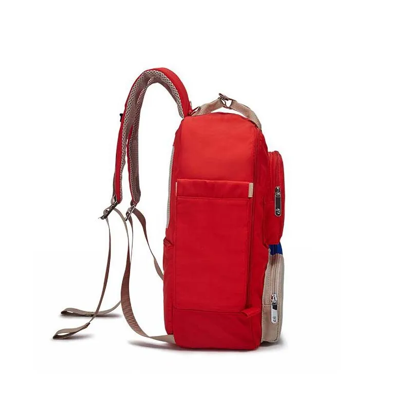 Новая модная многофункциональная сумка для подгузников, Большая вместительная сумка для мамы, водонепроницаемая термобутылка