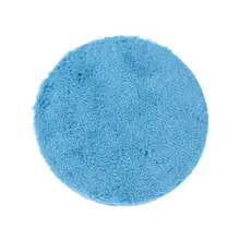 6 дюймов Автомобильный внешняя часть изготовлена из микрофибры и Buff Губка для полировки покрытием коврик для роторный для чистки Авто Красота обслуживание с полировальной подложкой