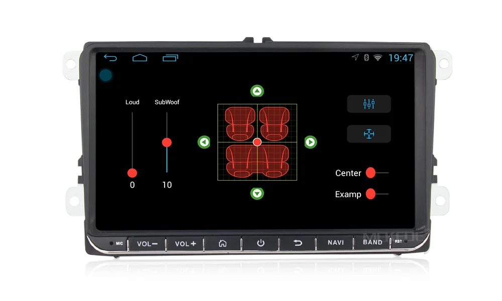 9-дюймовый Android HD1024 * 600 автомобилей радио мультимедиа для Volkswagen Skoda Octavia Гольф 5 6 touran passat B6 Поло tiguan gps навигации