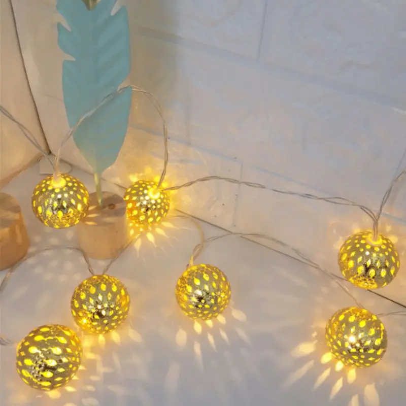 Светодио дный светодиодный Железный алмаз свет строка батарея коробка домашние праздник свадебные украшения фонари
