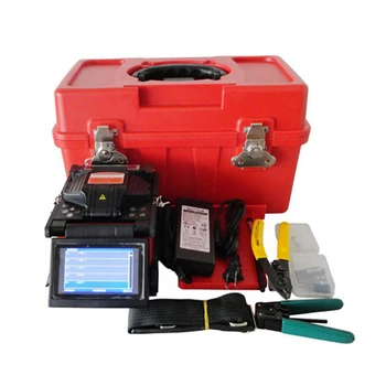 

DVP Fusion splicing machine DVP 740 Fiber Optic Fusion Splicer DVP-740 FTTH Optical Fiber ARC Fusion Splicer English menu BY DHL