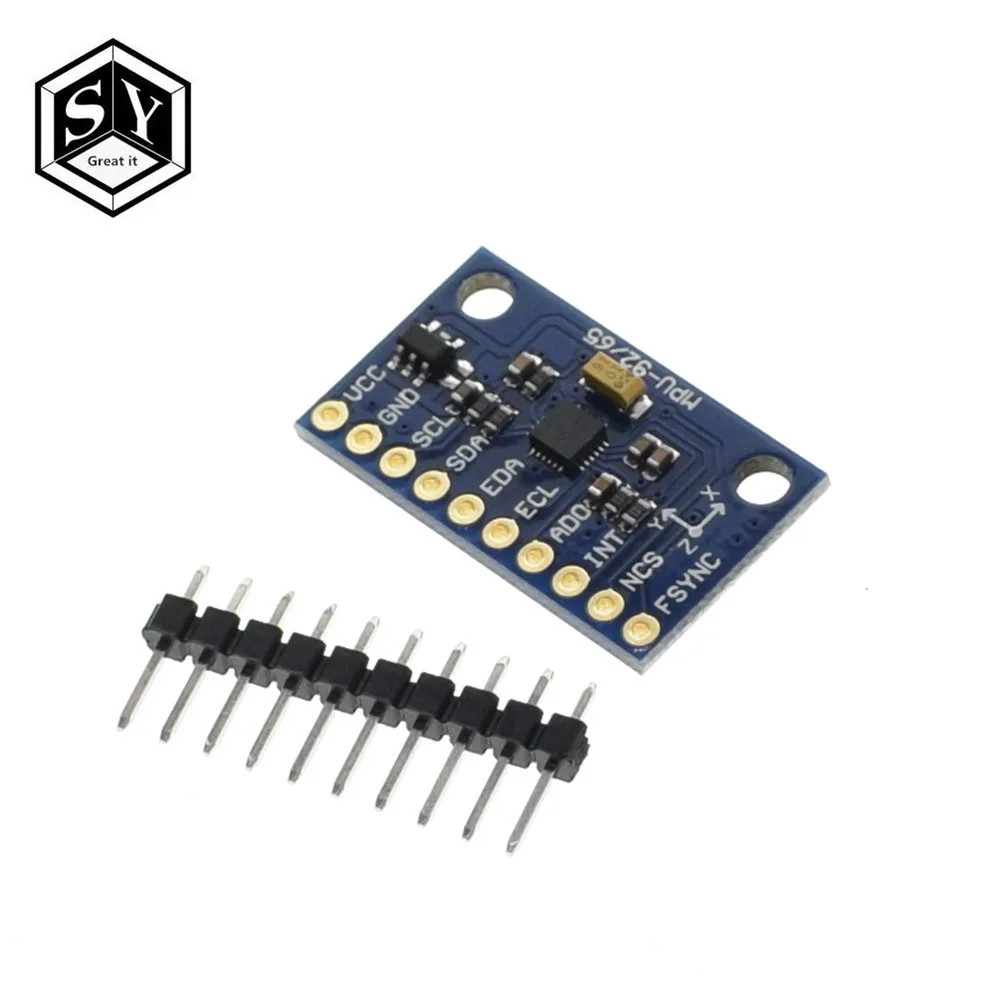 

MPU-9250 GY-9250 9-axis sensor module I2C/SPI Communications Thriaxis gyroscope + triaxial accelerometer+triaxial magnetic field