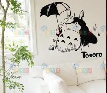 

Totoro Wall Decal Vinyl Wall Stickers Decal Decor Home Decorative Decoration Anime Totoro Car Sticker
