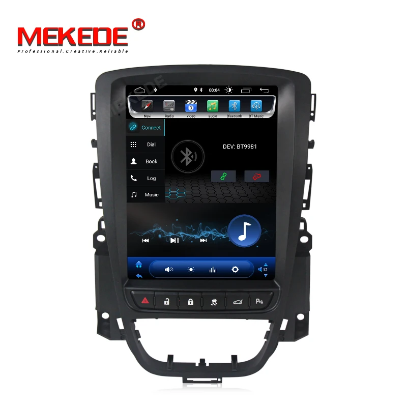 Sale MEKEDE DSP Android 9.0 car dvd gps multimedia player For Opel Astra J/Vauxhall Holden 2010-2013  car radio Bluetooth ipod wifi 4