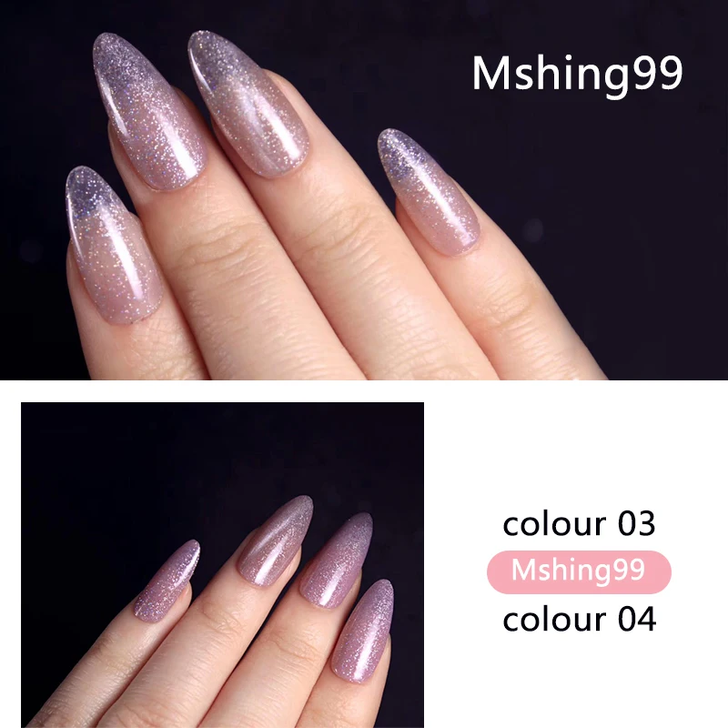 MSHING99 набор гель-лаков все для маникюра полуперманентный Vernis basetop coat УФ светодиодный Гель-лак впитывающийся художественный Гель-лак для ногтей