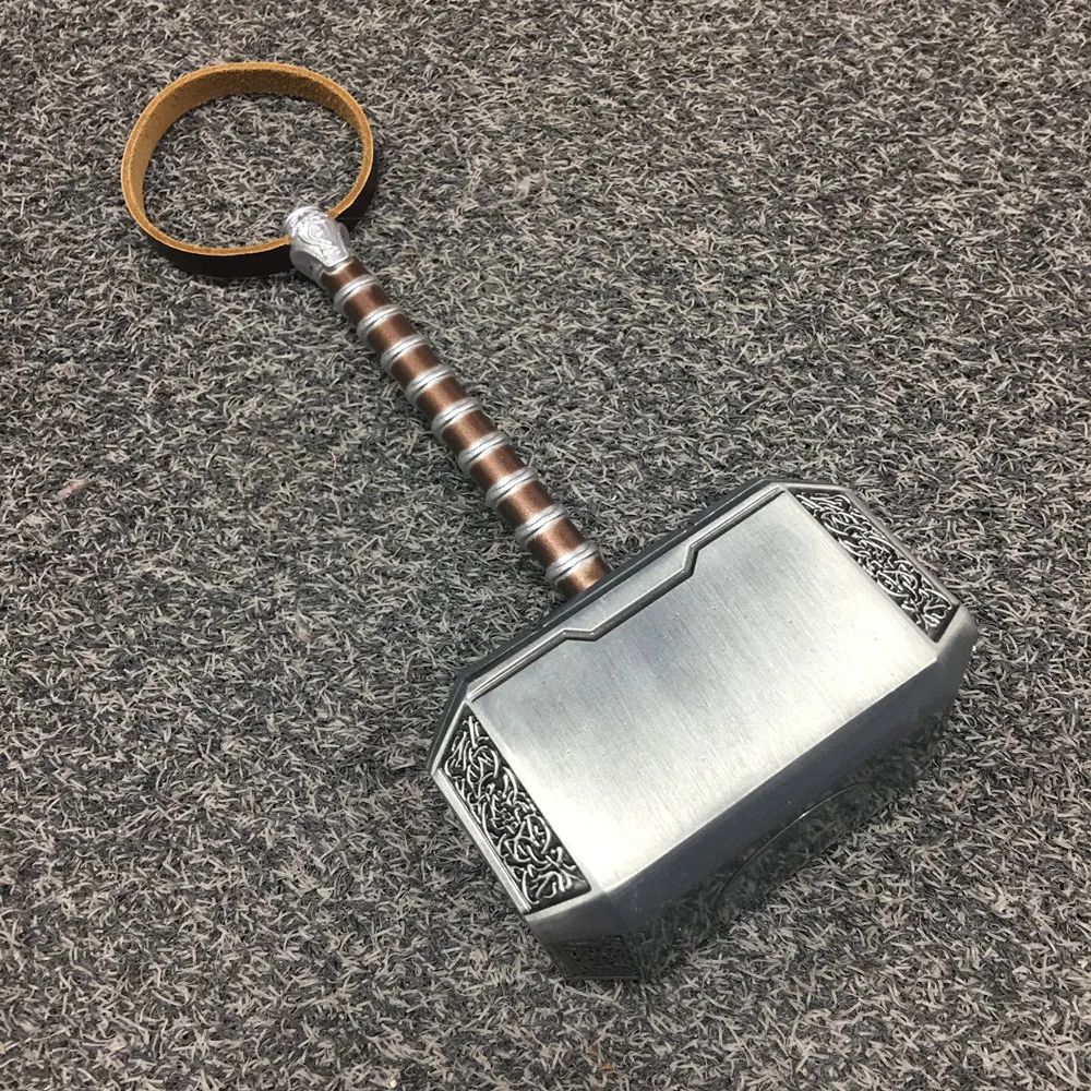

Avengers: Endgame20CM Metal Thunder Hammer Quake Hammer Avengers Tol THOR Alloy Model Thor's Hammer