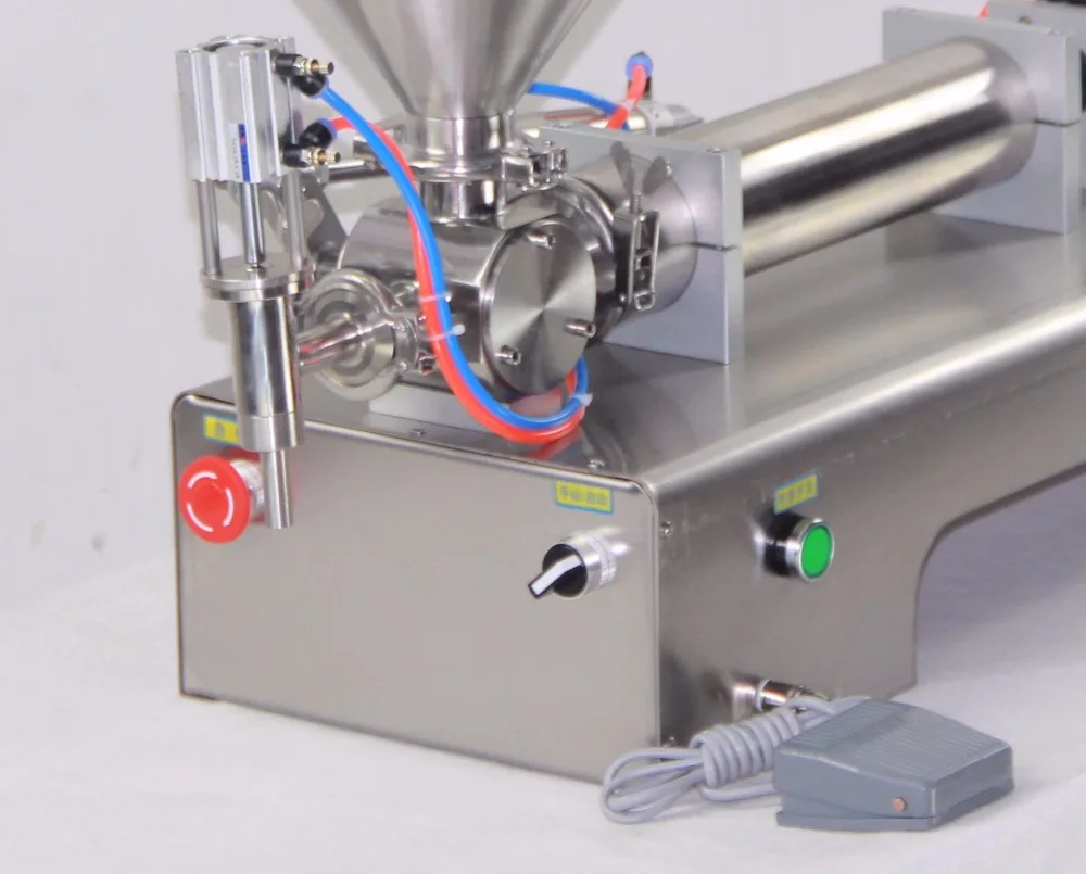 Полуавтоматический наполнитель горизонтальный односторонний кухонный комбайн